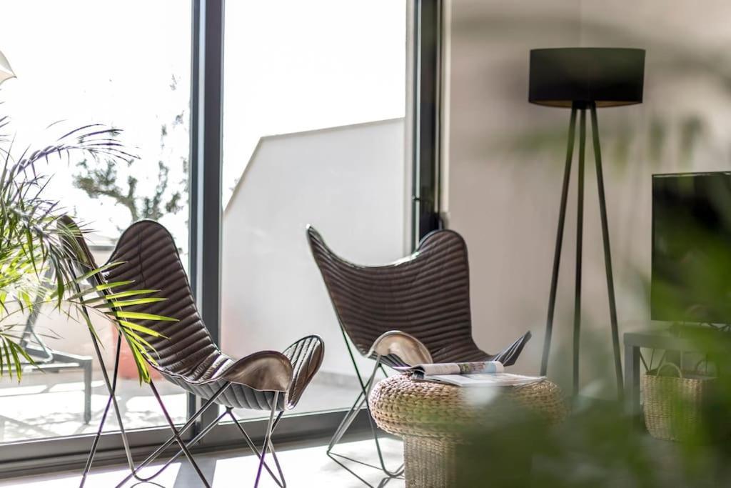 טרוגיר Holiday Home Lolina,Sea On A Palm! Heated Pool מראה חיצוני תמונה